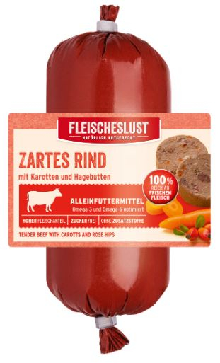 Fleischeslust - Zartes Rind mit Karotten 400g