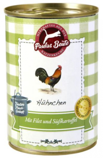 Paulas Beute Fleisch-Eintopf Hühnchen mit Filet und Süßkartoffel 380g