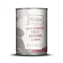 Mjamjam DUO von RInd und Kaninchenan Möhrchen 400g